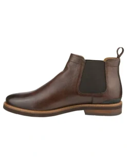 Florsheim Highland Chelsea Plain Toe Gore Boots in Walnut