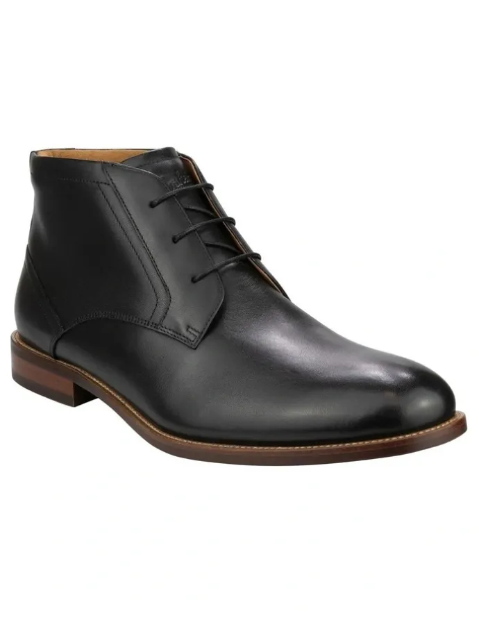 Florsheim Rucci Chukka Plain Toe Boots in Black