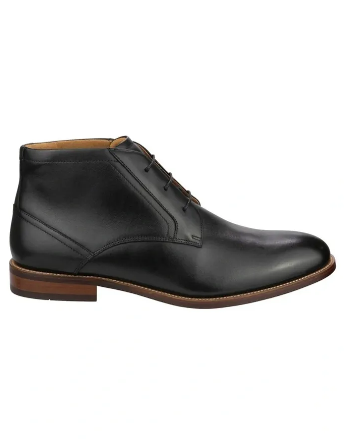 Florsheim Rucci Chukka Plain Toe Boots in Black
