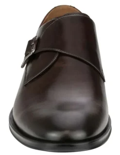 Florsheim Sentinel Monk Strap Shoes in Dark Brown