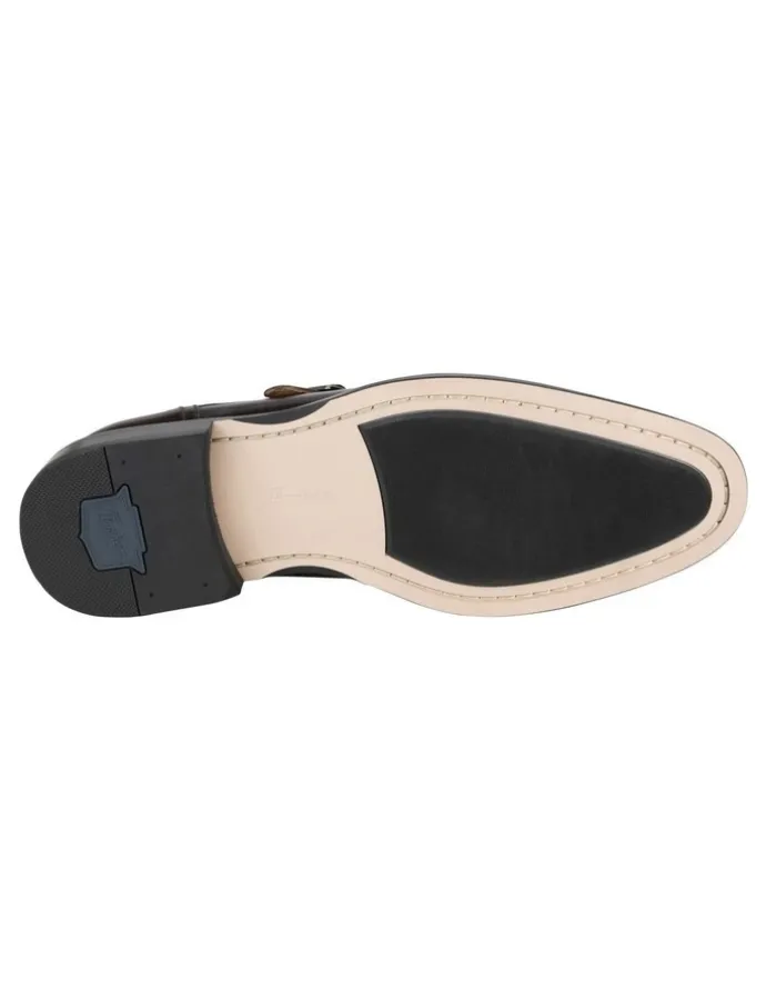 Florsheim Sentinel Monk Strap Shoes in Dark Brown