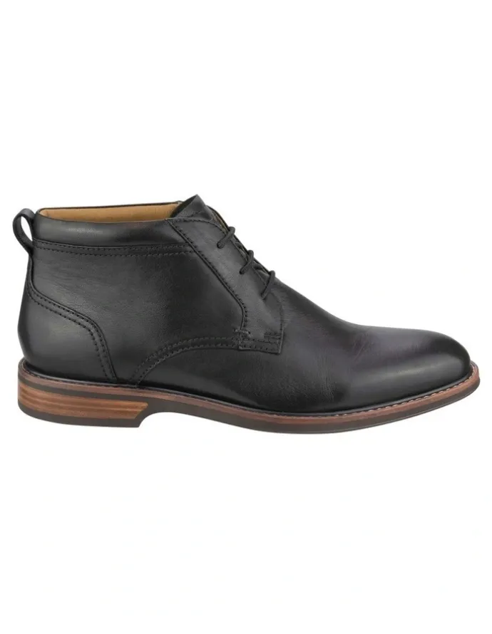 Florsheim Traveller Plain Toe Chukka Boot in Black