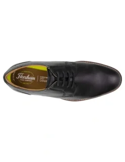 Florsheim Traveller Plain Toe Derby Shoe in Black