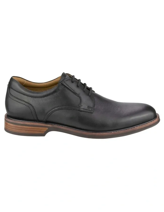 Florsheim Traveller Plain Toe Derby Shoe in Black