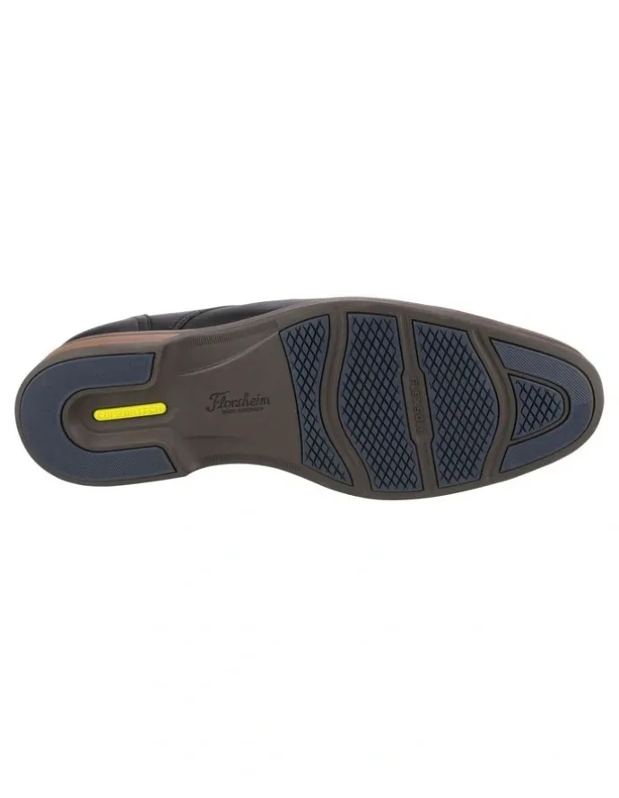 Florsheim Traveller Plain Toe Derby Shoe in Black