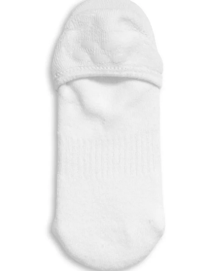 Footlab No Show Cushioned Casual Socks 36 Pack in White