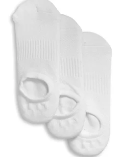 Footlab No Show Cushioned Casual Socks 36 Pack in White