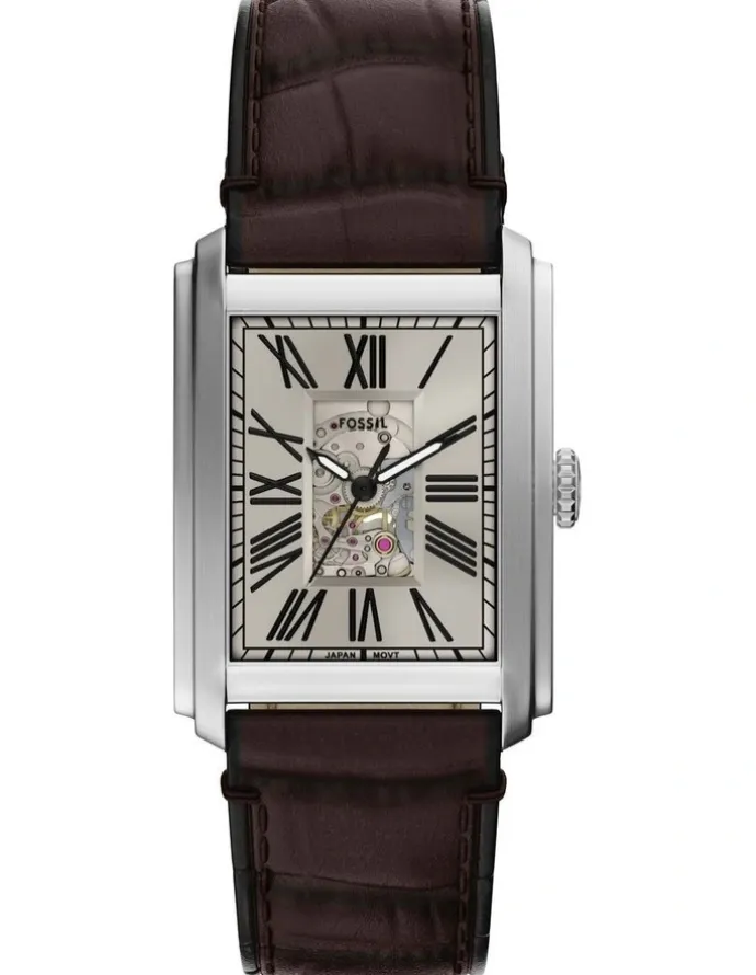 Fossil Carraway Analogue Watch ME3272 in Silver