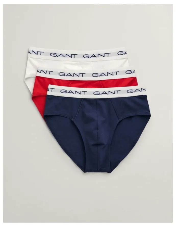 Gant Briefs 3-Pack in Multi
