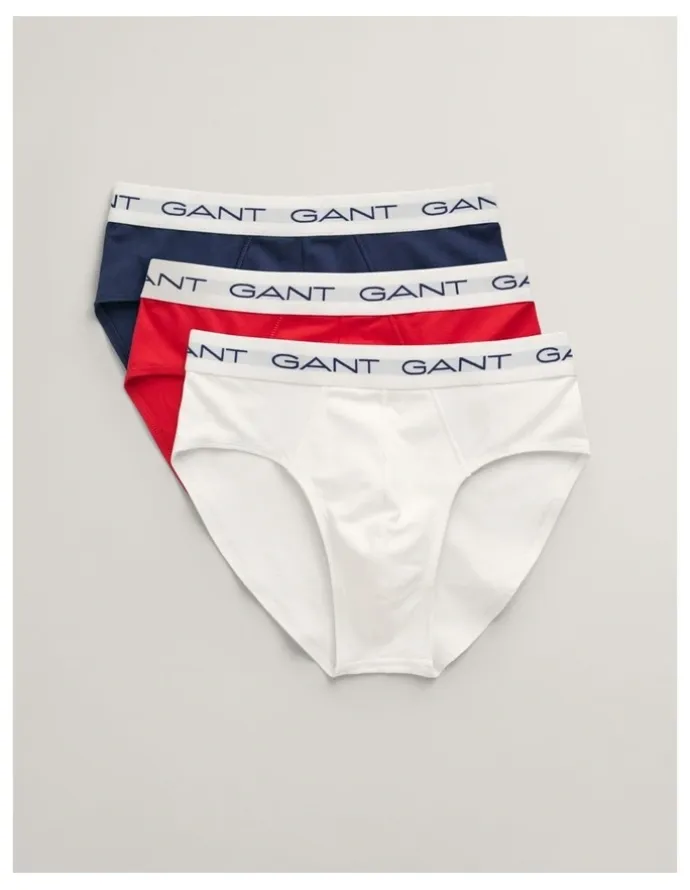 Gant Briefs 3-Pack in Multi