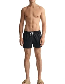 Gant Lightweight Swim Shorts in Black
