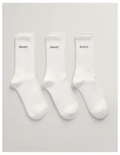 Gant 3-Pack Sport Socks in White