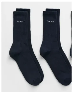 Gant 3-Pack Sport Socks in Marine
