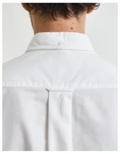 Gant Regular Fit Oxford Shirt in White