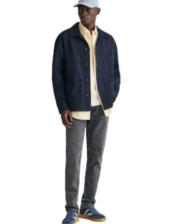 Gant Regular Fit Oxford Shirt in Dusty Yellow