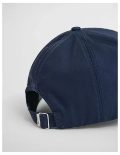 Gant Shield High Cotton Twill Cap in Marine