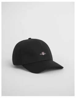 Gant Shield High Cotton Twill Cap in Black