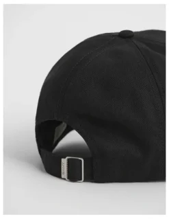 Gant Shield High Cotton Twill Cap in Black