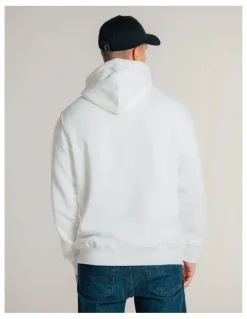 Gant Shield Hoodie in Eggshell