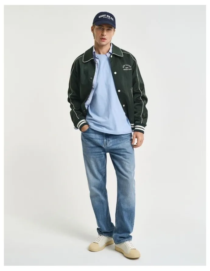 Gant Shield T-shirt in Capri Blue