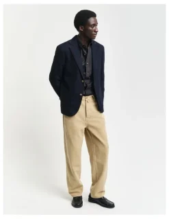 Gant Slim Fit Poplin Shirt in Black