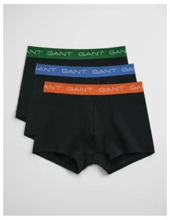 Gant Trunks Pack Of 3 in Black