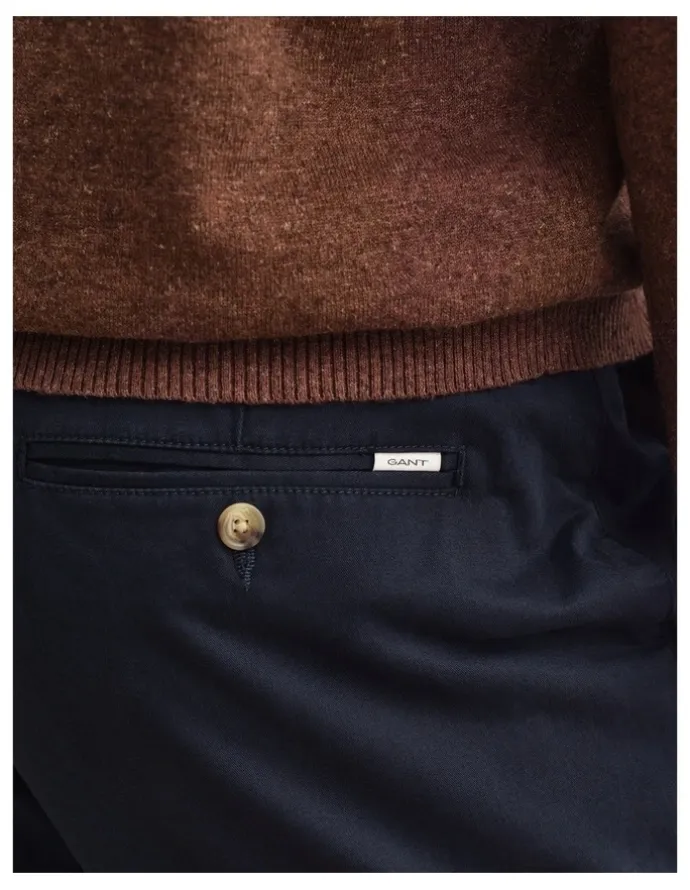 Gant Classic Chino Shorts in Evening Blue