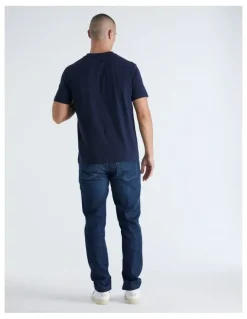 Gant Graphic T-shirt in Evening Blue