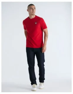 Gant Graphic T-shirt in Ruby Red