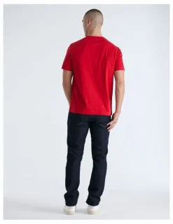 Gant Graphic T-shirt in Ruby Red