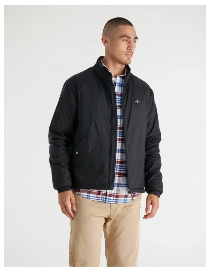Gant Light Insulated Jacket in Black