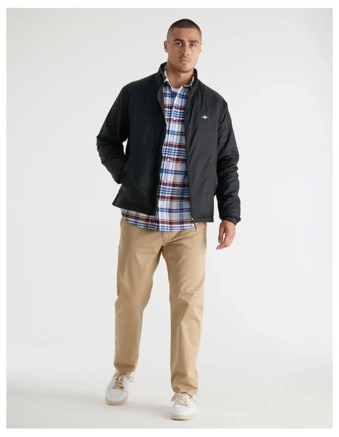 Gant Light Insulated Jacket in Black