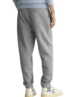 Gant Shield Sweatpants in Grey Melange