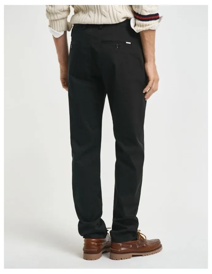 Gant Twill Chinos in Black