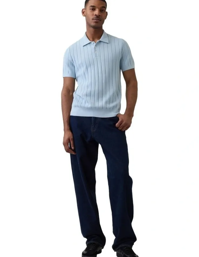 Gap Classic Polo Sweater in Sail Blue