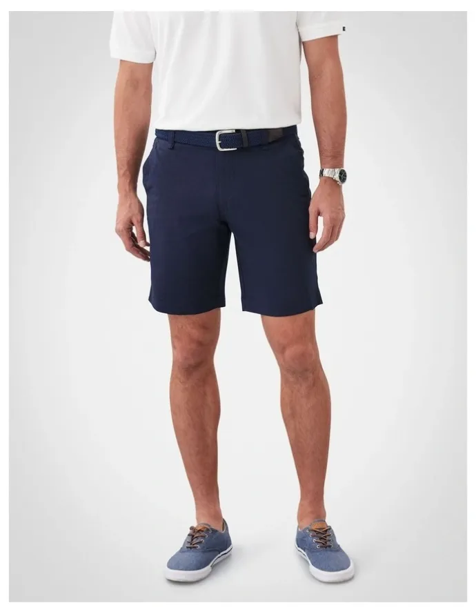 GAZMAN Active Quick Dry Houndstooth Shorts Midnight in Blue