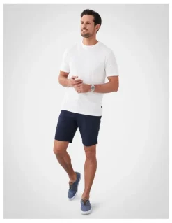 GAZMAN Basic Short Sleeve Tee in White