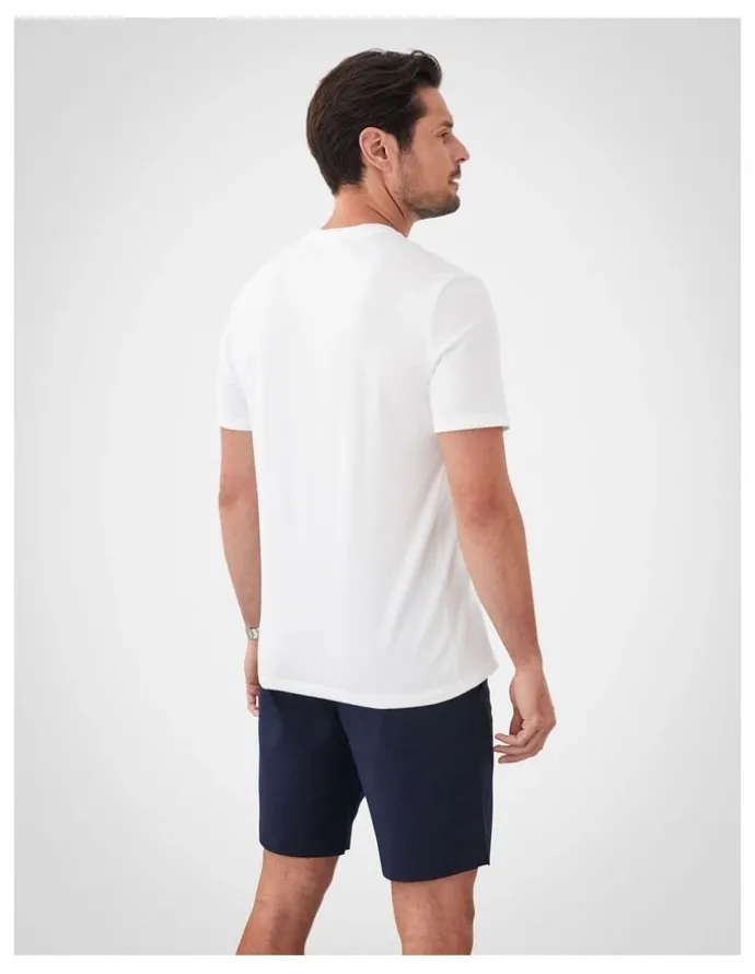 GAZMAN Basic Short Sleeve Tee in White