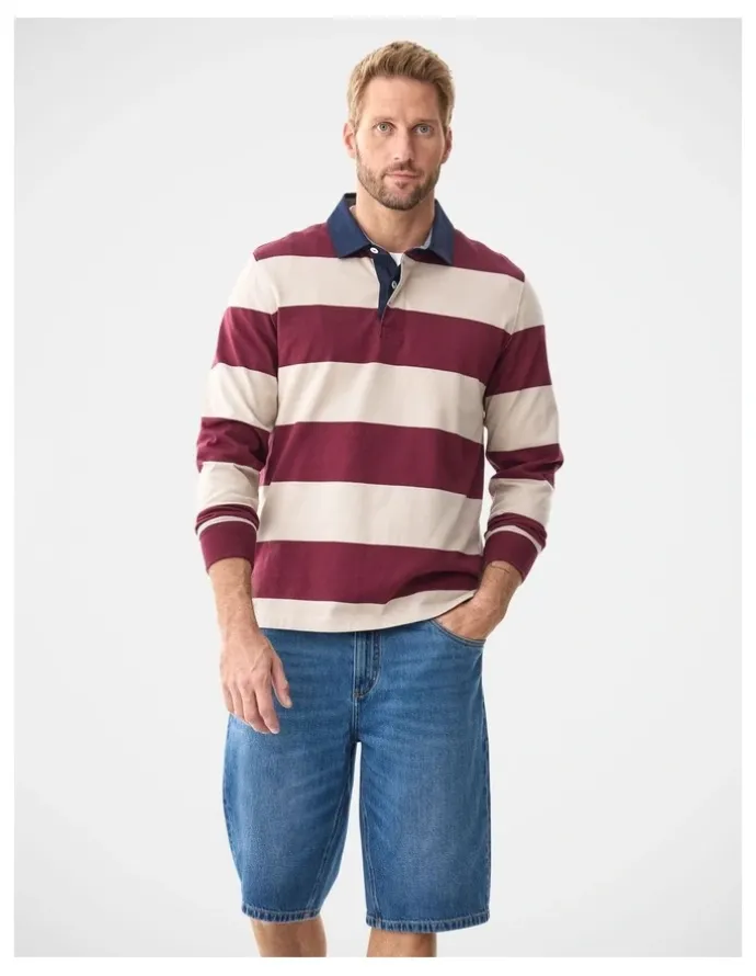 Gazman Block Stripe Rugby Caberbet