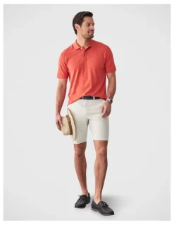 Gazman Classic Pique Polo Guava