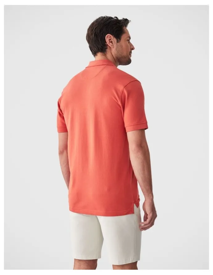 Gazman Classic Pique Polo Guava
