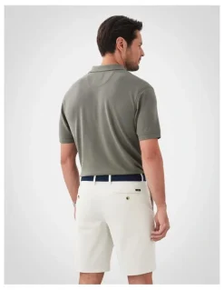 GAZMAN Classic Pique Polo Shirts in Green