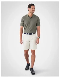 GAZMAN Classic Pique Polo Shirts in Green