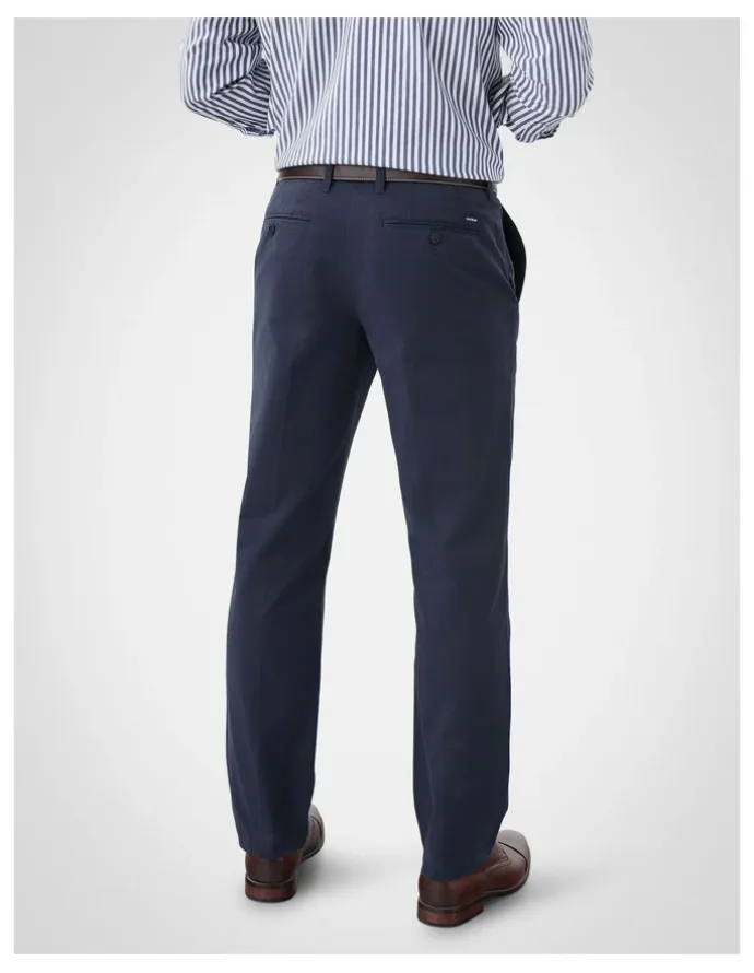 GAZMAN Comfort Stretch Chino Pant in Navy