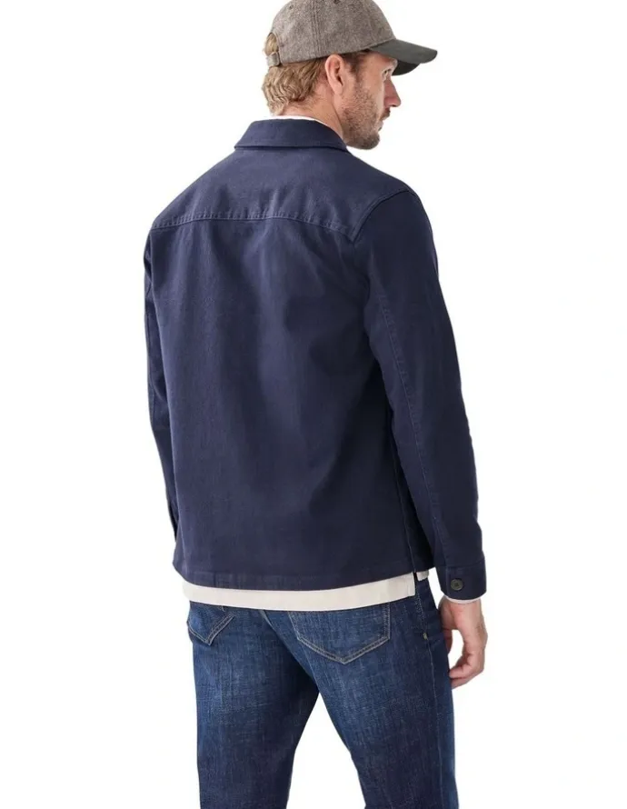 GAZMAN Davies Chore Jacket in Navy