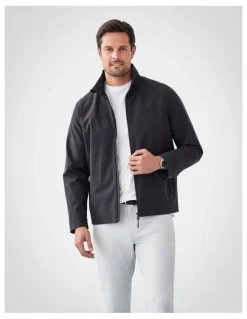 GAZMAN Gazflex Harrington Jacket in Black
