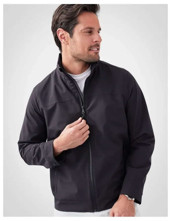 GAZMAN Gazflex Harrington Jacket in Black
