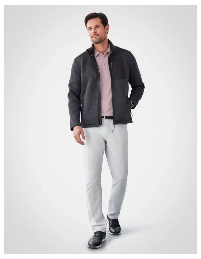 GAZMAN GAZFLEX Zip Through Sweat Charcoal