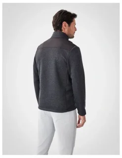 GAZMAN GAZFLEX Zip Through Sweat Charcoal