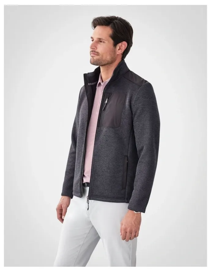 GAZMAN GAZFLEX Zip Through Sweat Charcoal